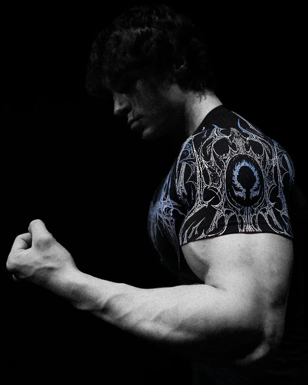 Camiseta de Treino com Compressão e Secagem Rápida – Poliéster 3D, XS ao XL