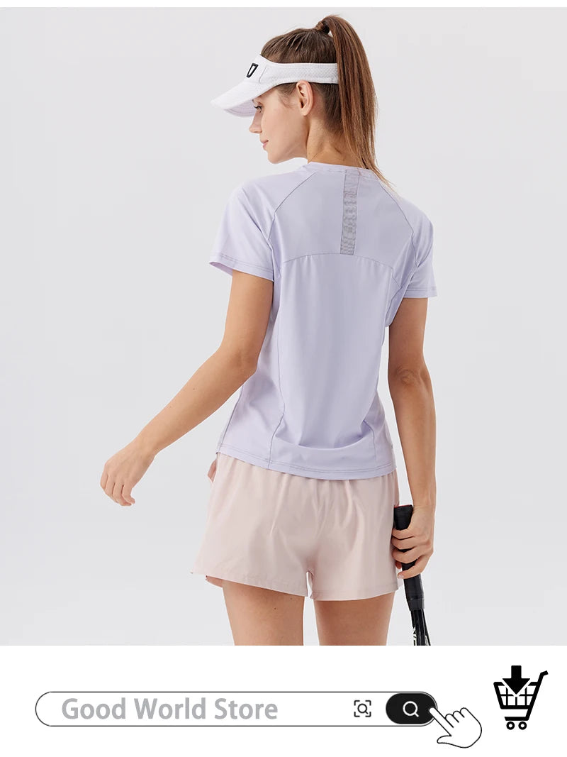 Camiseta Esportiva Feminina Dry Fit – Poliéster, Tênis, Yoga e Corrida, S ao 2XL