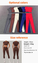 Top de manga curta Calças sem acolchoamento Cintura alta Calças que realçam os quadris - para atividades ao ar livre