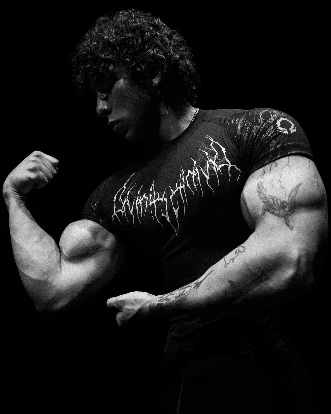Camiseta de Treino com Compressão e Secagem Rápida – Poliéster 3D, XS ao XL