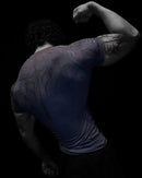 Camiseta de treino com compressão e secagem rápida