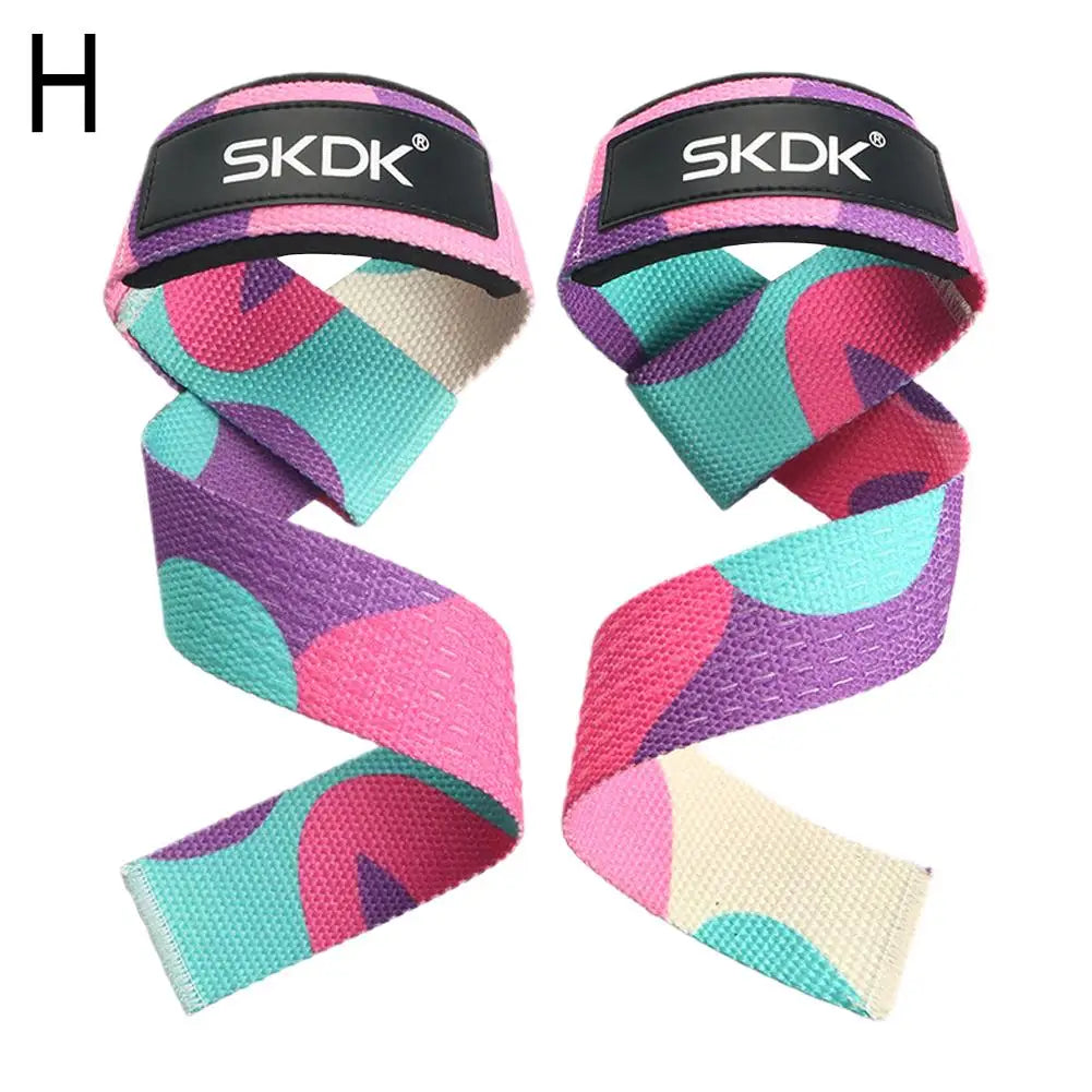 Straps Anti-Slip para Musculação e Crossfit – Silicone Antiderrapante, 55cm