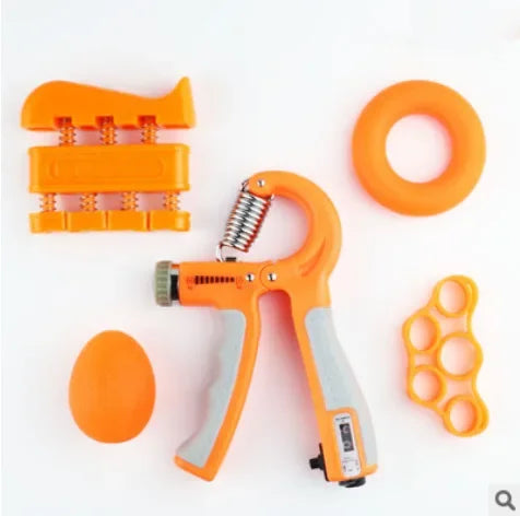 Kit Exercitador de Dedos e Antebraços com Pinça e Bola – Fortalecimento e Recuperação