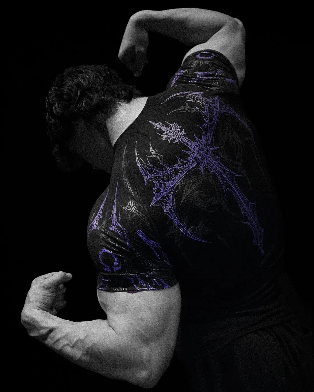 Camiseta de Treino com Compressão e Secagem Rápida – Poliéster 3D, XS ao XL