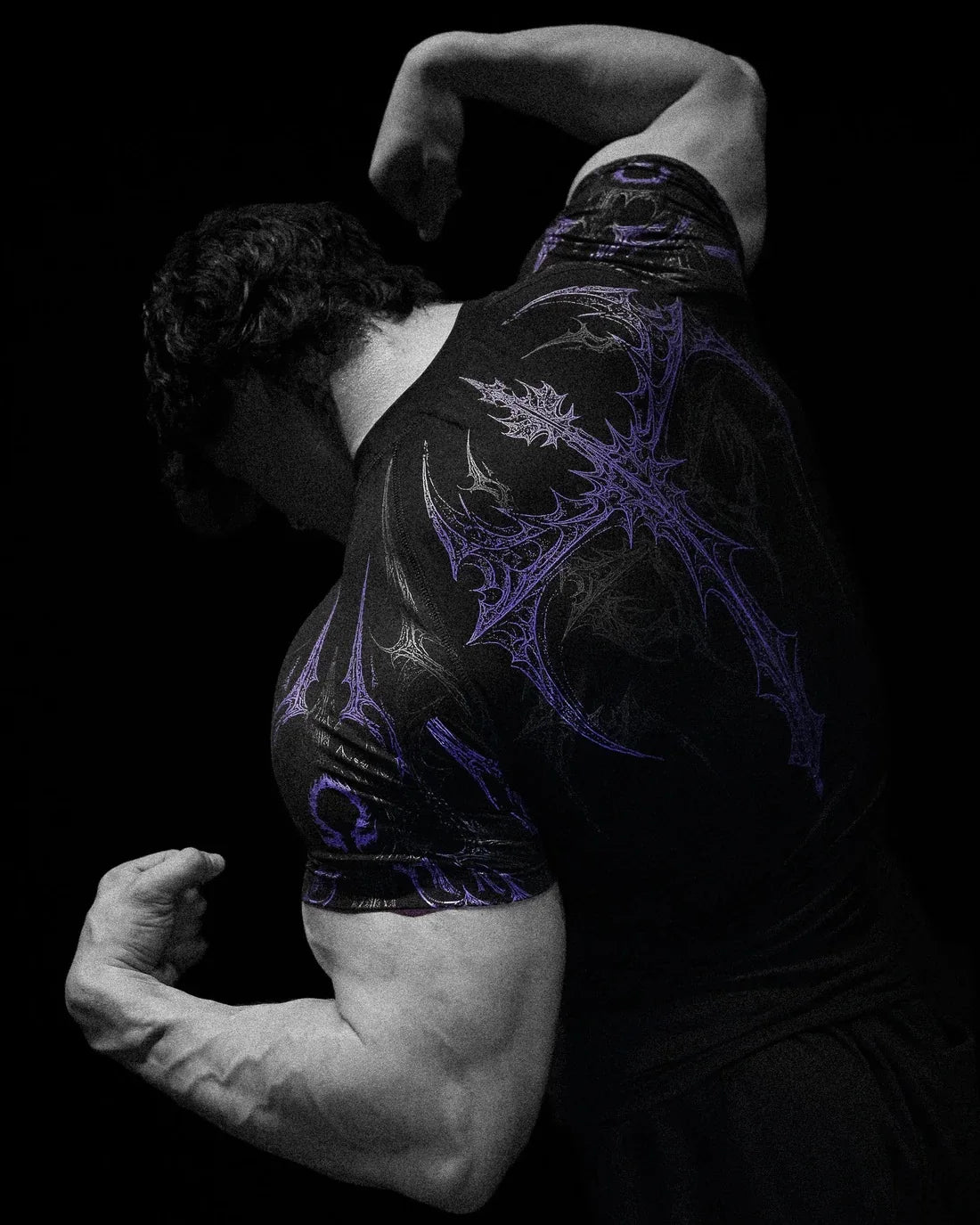 Camiseta de Treino com Compressão e Secagem Rápida – Poliéster 3D, XS ao XL