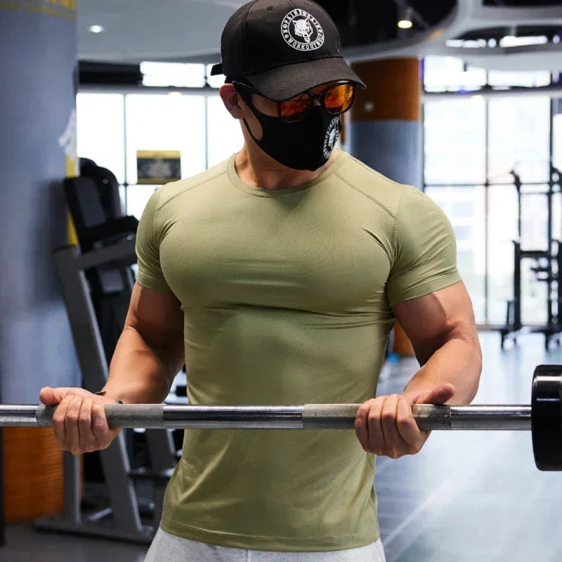 Camiseta Masculina Tamanho Grande Dry Fit – Poliéster, Respirável