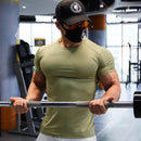 Camiseta masculina tamanho grande Dry Fit