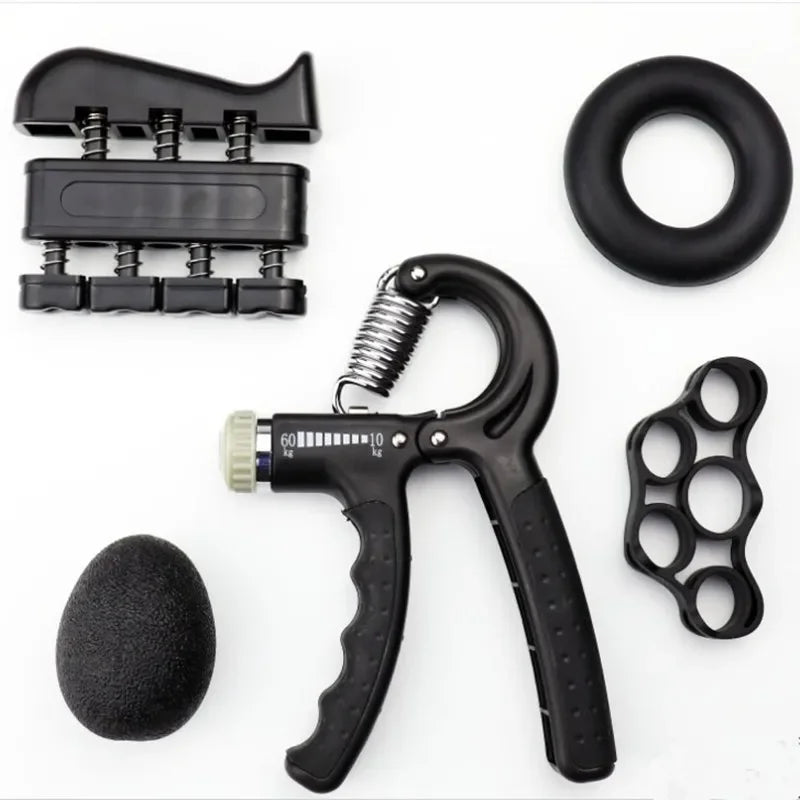 Kit Exercitador de Dedos e Antebraços com Pinça e Bola – Fortalecimento e Recuperação