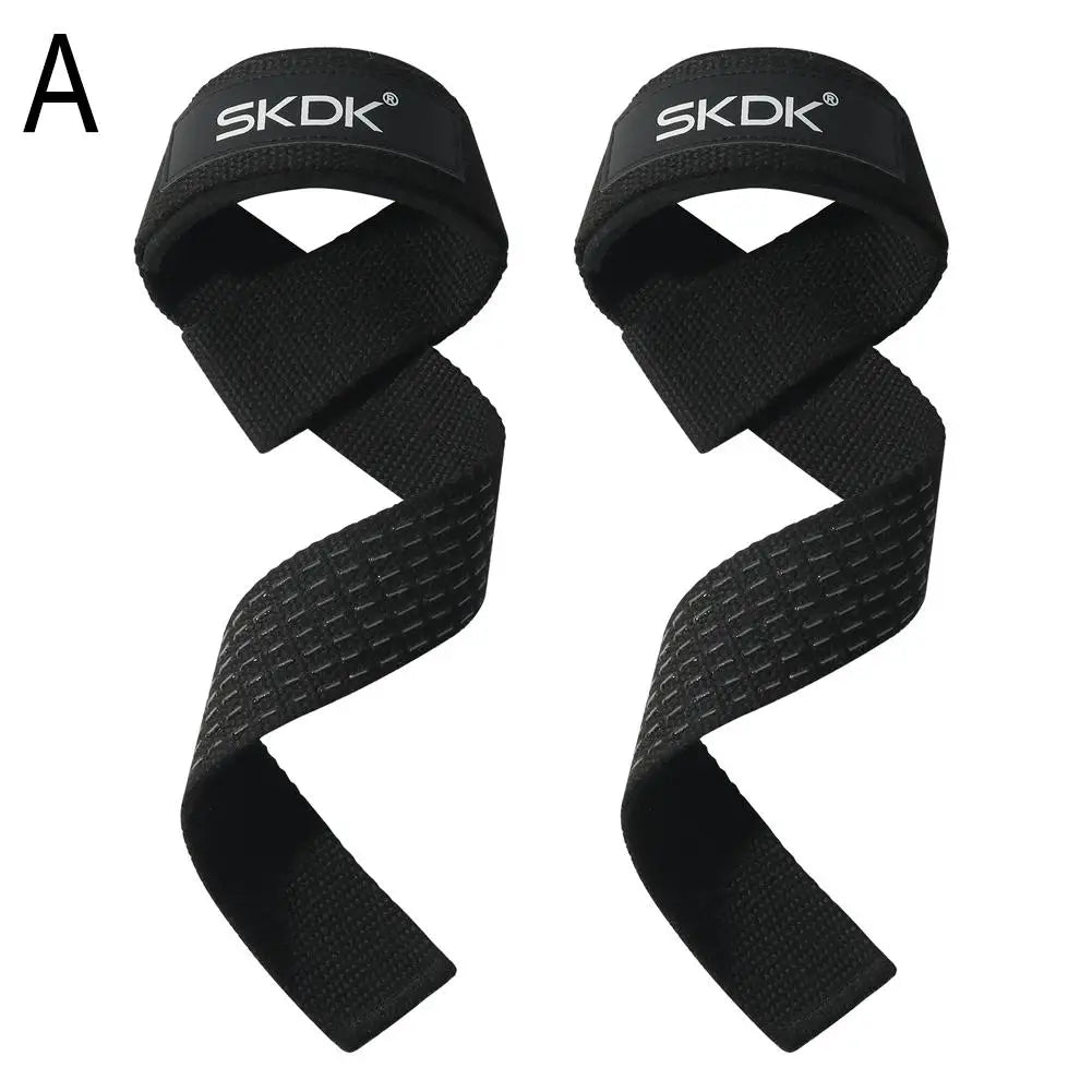 Straps Anti-Slip para Musculação e Crossfit – Silicone Antiderrapante, 55cm
