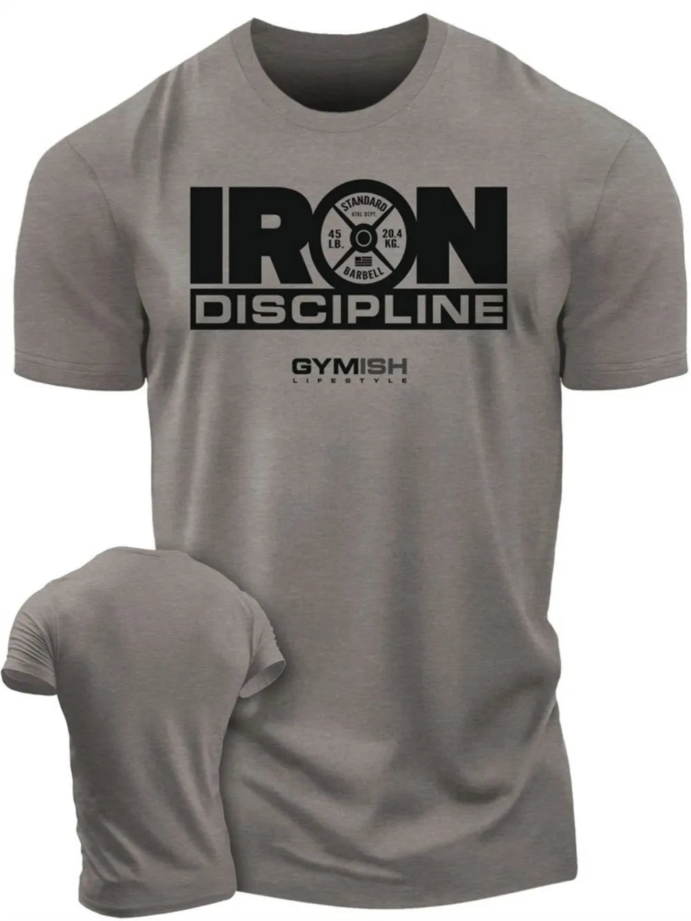 Camiseta Lettering Respirável para Esportes ao Ar Livre – Poliéster, XS ao 6XL