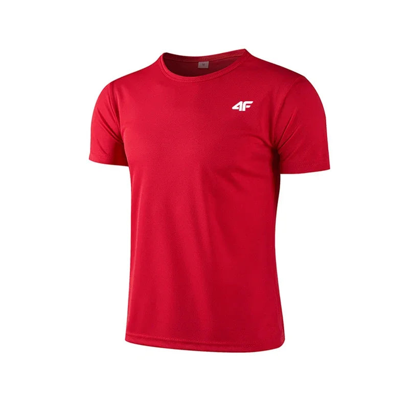 Camiseta Fit Wear Maleável para Musculação – Poliéster Dry Fit, S ao 3XL