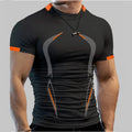 Camiseta Masculina Respirável para Academia e Corrida – Poliéster Dry Fit, M ao 5XL