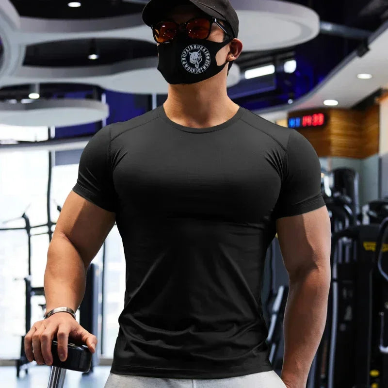 Camiseta Masculina Tamanho Grande Dry Fit – Poliéster, Respirável