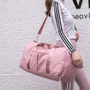 Bolsa de treino com compartimento para sapatos, durável, leve, bolsa grande