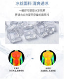 Conjuntos para homens para treino e corrida - material de seda gelada de verão Secagem rápida Resistente aos raios UV Proteção solar para atividades ao ar livre Roupas de qualidade 5 peças