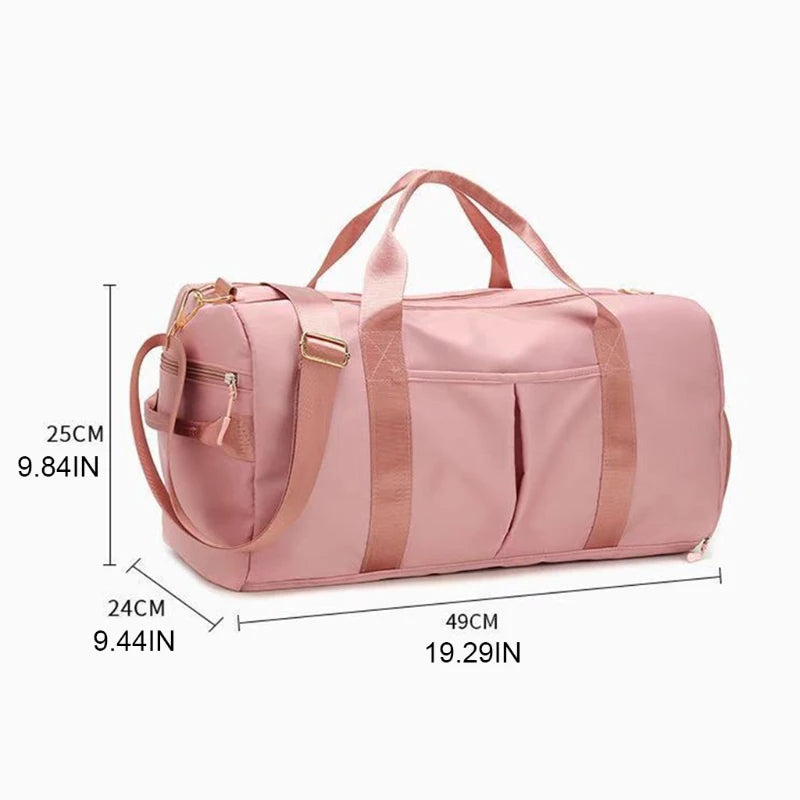 Bolsa de Treino com Compartimento para Sapatos – Nylon Leve e Durável