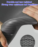 Tapete de ginástica para ioga, pilates e treinos em casa - Tapete de ginástica espesso para exercícios e esportes 185 cm × 90 cm × 1 cm