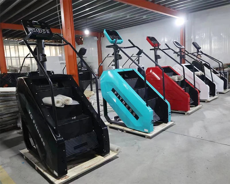 Escada Rolante Elétrica Stair Master para Academia e Uso Doméstico – Aço Inox