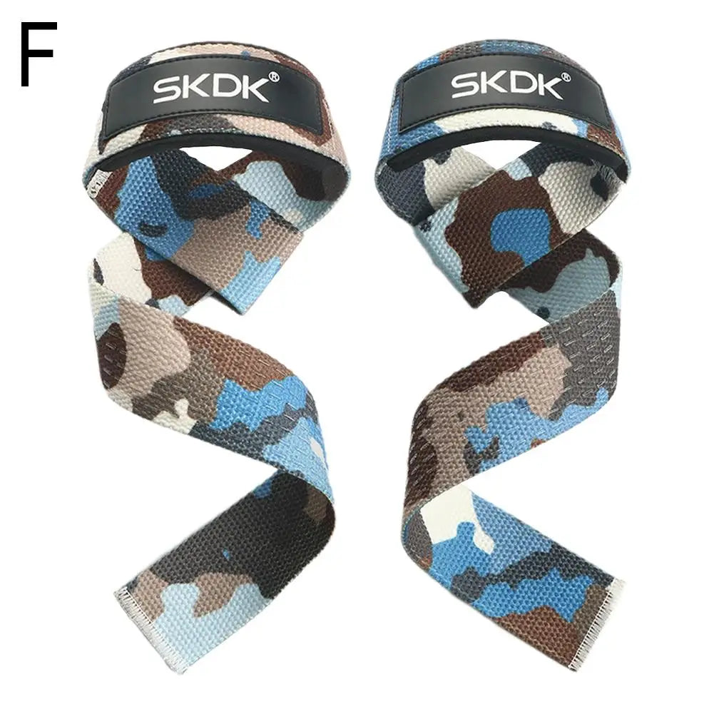 Straps Anti-Slip para Musculação e Crossfit – Silicone Antiderrapante, 55cm