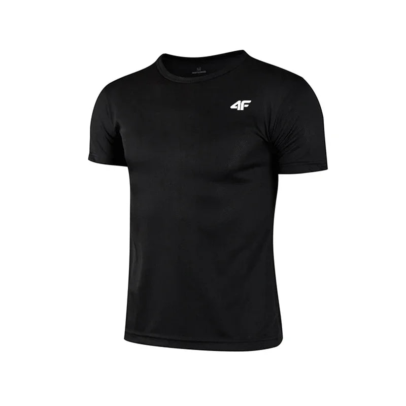 Camiseta Fit Wear Maleável para Musculação – Poliéster Dry Fit, S ao 3XL