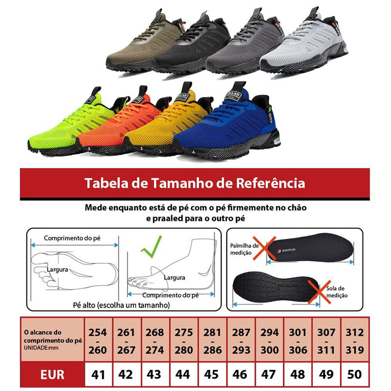 Tênis De Corrida Masculino - Bora Pro Treino