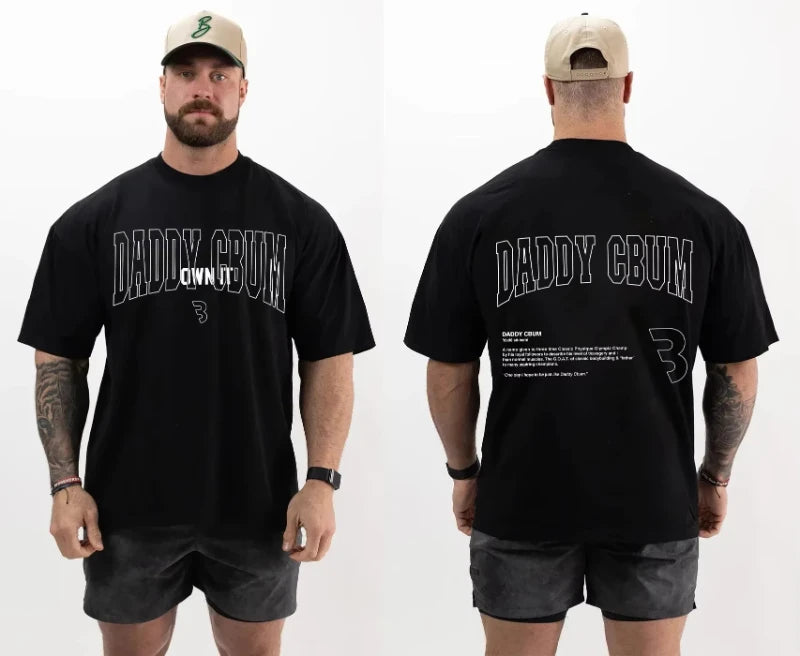 Camiseta Oversized Masculina Cbum – Algodão e Poliéster, S ao XXXL
