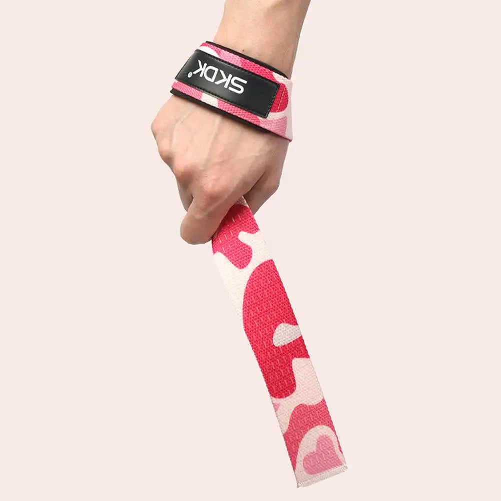 Straps Anti-Slip para Musculação e Crossfit – Silicone Antiderrapante, 55cm