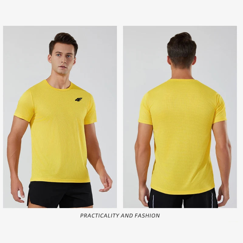 Camiseta Fit Wear Maleável para Musculação – Poliéster Dry Fit, S ao 3XL