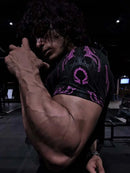 Camiseta de treino com compressão e secagem rápida