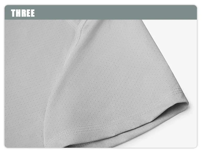 Camiseta Masculina Tamanho Grande Dry Fit – Poliéster, Respirável