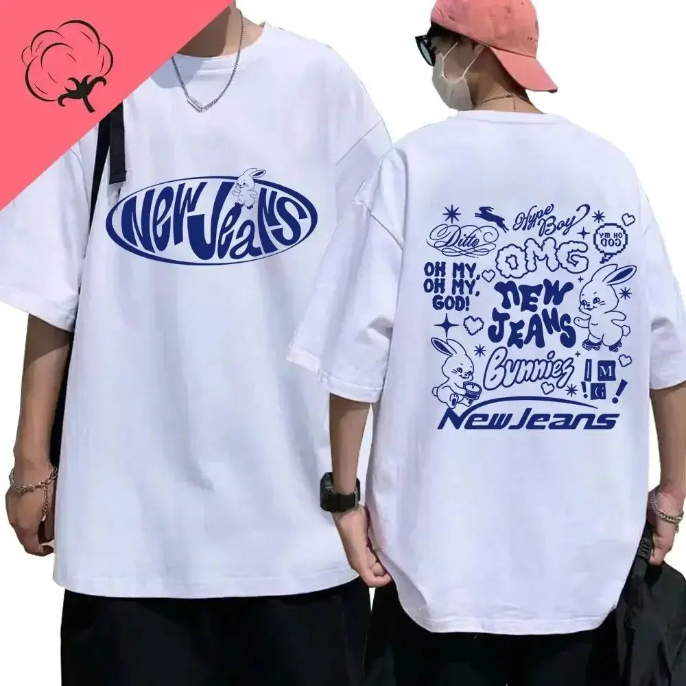 Camiseta Y2k Oversized Masculina – Algodão, Estampa Personagem, S ao 4XL