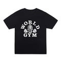 Camiseta de Algodão Manga Curta para Academia – Gola Redonda, Estampa, S ao XXXL