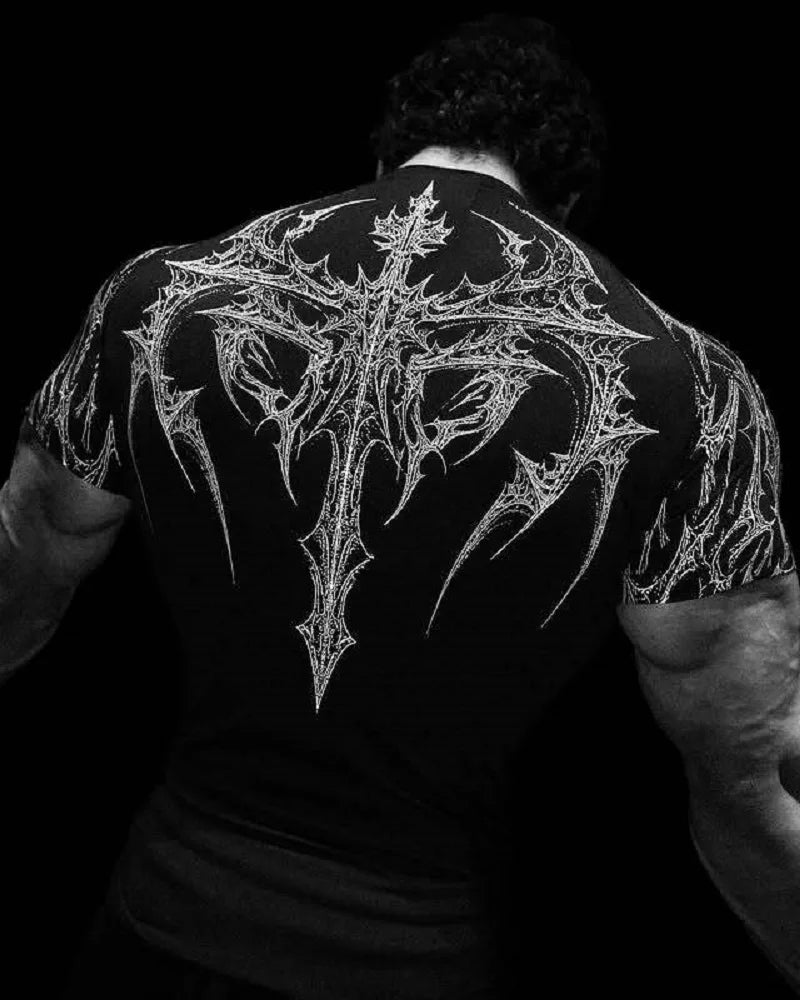 Camiseta de Treino com Compressão e Secagem Rápida – Poliéster 3D, XS ao XL