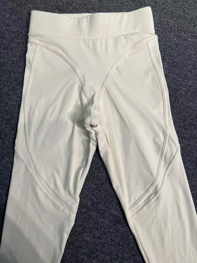Top Manga Curta + Calça Cintura Alta Yoga – Nylon e Spandex, S ao L