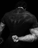 Camiseta de treino com compressão e secagem rápida