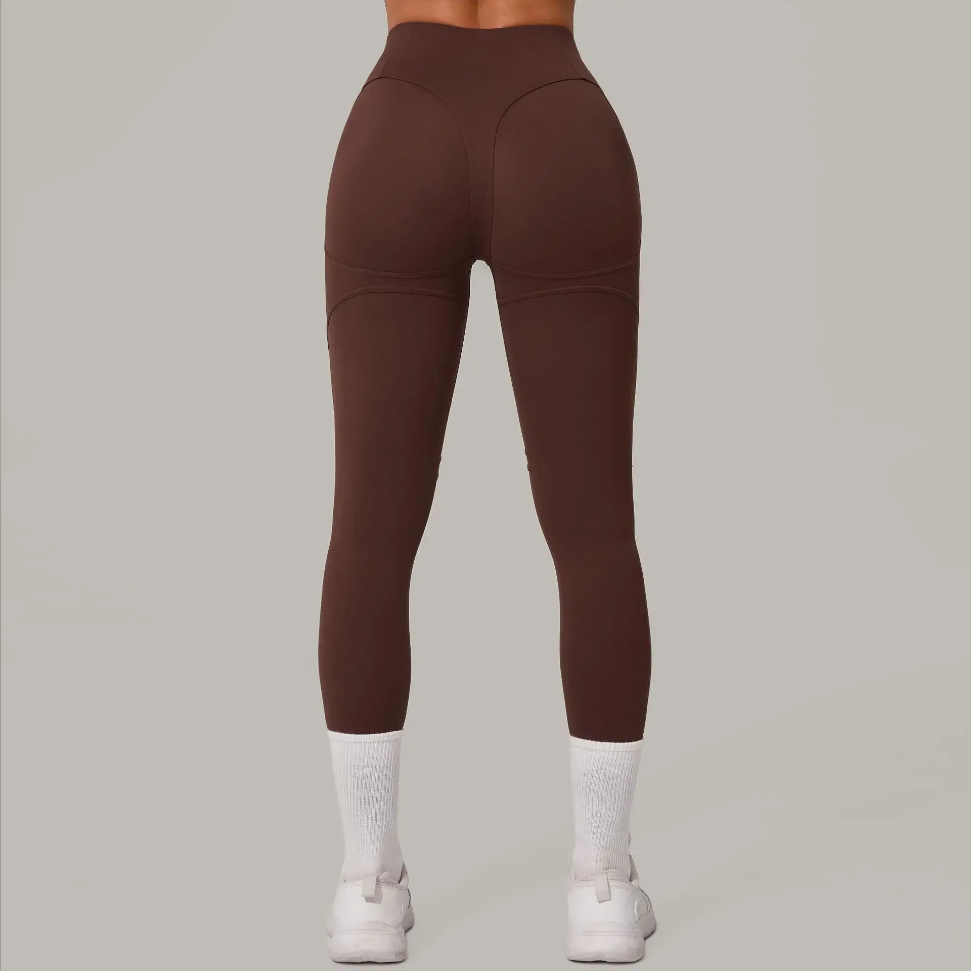 Top Manga Curta + Calça Cintura Alta Yoga – Nylon e Spandex, S ao L