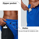 Calção, Romacci Calções de corrida 2 em 1 para homem com toalha de secagem rápida - Bora Pro Treino