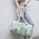 Bolsa de treino com compartimento para sapatos, durável, leve, bolsa grande