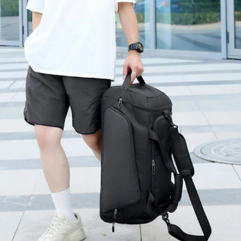 Mochila de Treino Unissex – Nylon 20-35L, Para Musculação e Crossfit