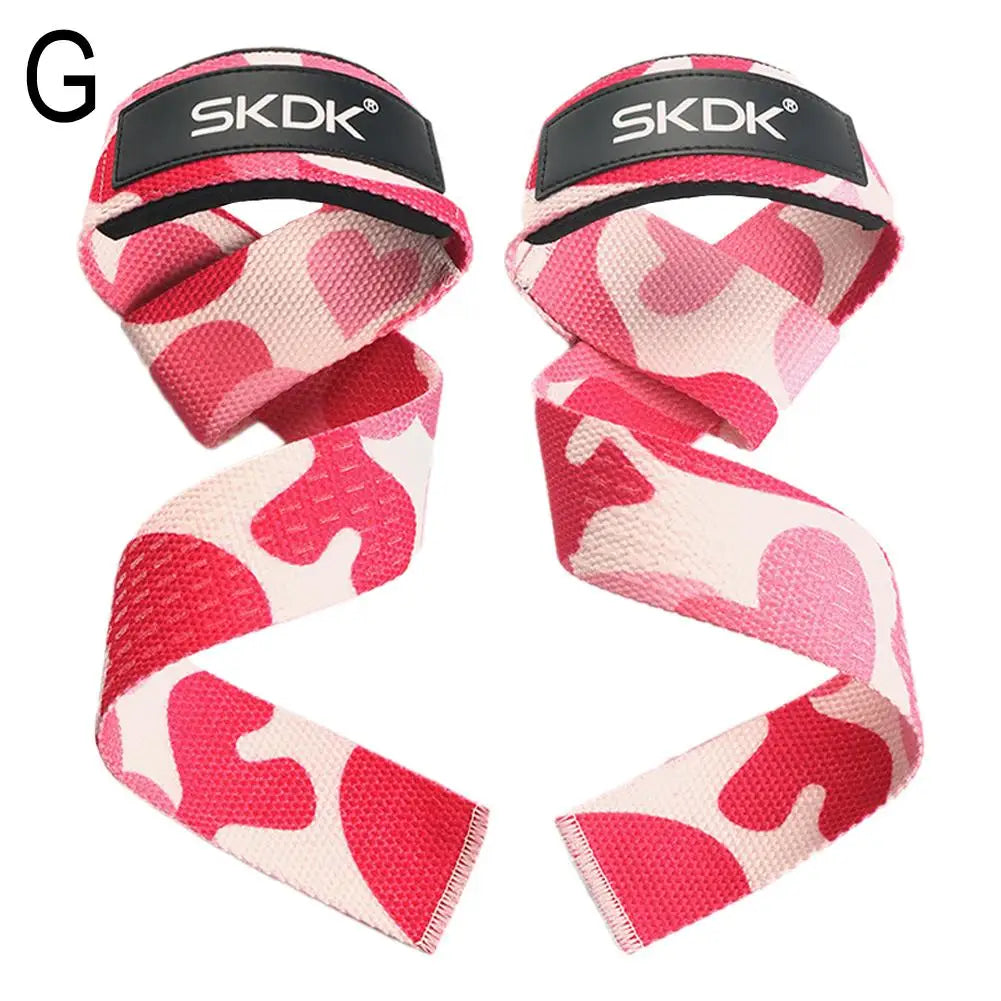 Straps Anti-Slip para Musculação e Crossfit – Silicone Antiderrapante, 55cm