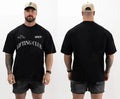 Camiseta Chris Bumstead Raw Oversized para Academia – Poliéster, M ao 5XL