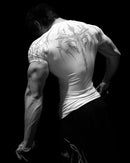 Camiseta de treino com compressão e secagem rápida