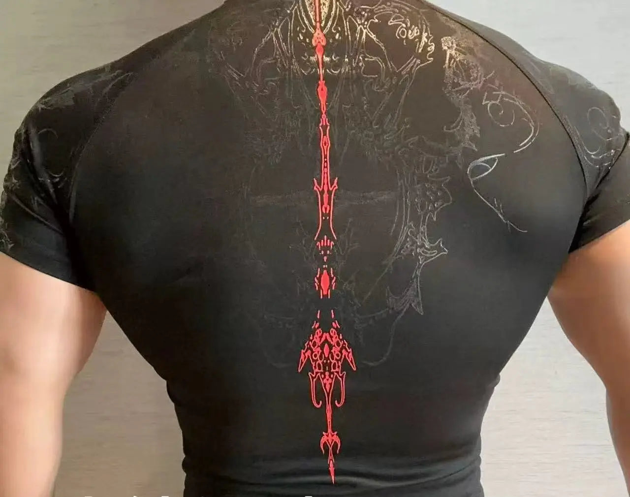 Camiseta de Treino com Compressão e Secagem Rápida – Poliéster 3D, XS ao XL