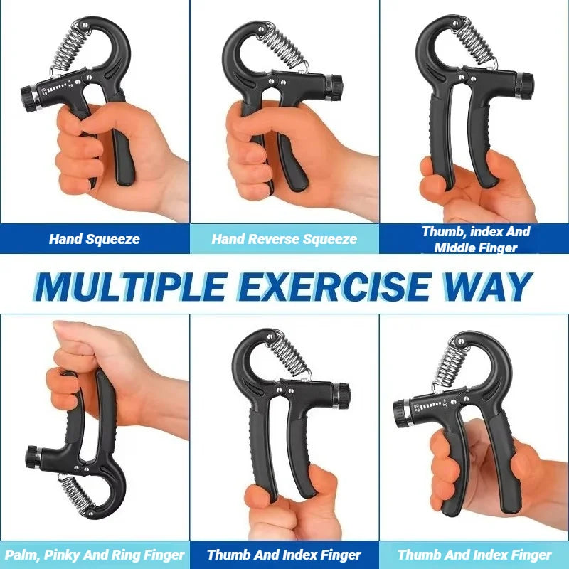 Hand Grip Ajustável 5-60kg – Exercitador de Antebraco e Força de Preensão