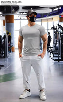 Camiseta masculina tamanho grande Dry Fit