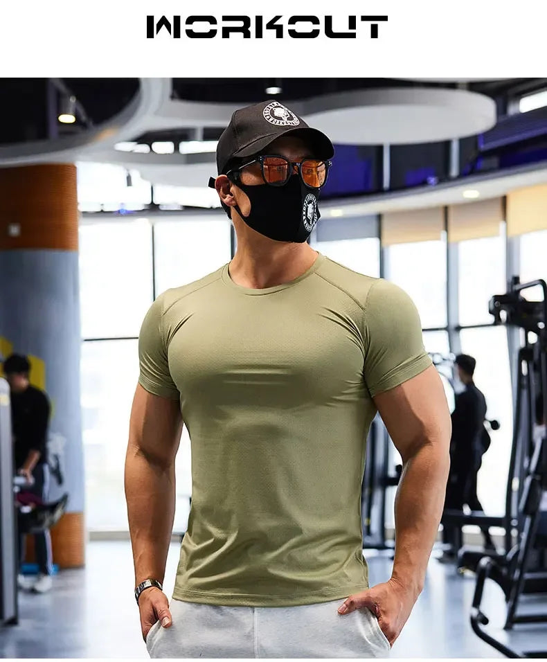 Camiseta Masculina Tamanho Grande Dry Fit – Poliéster, Respirável