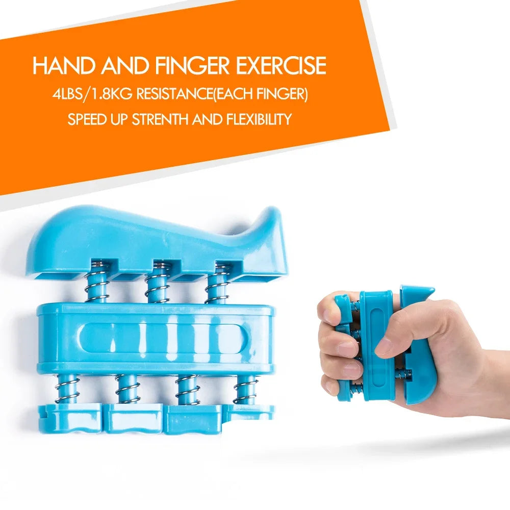 Kit Exercitador de Dedos e Antebraços com Pinça e Bola – Fortalecimento e Recuperação